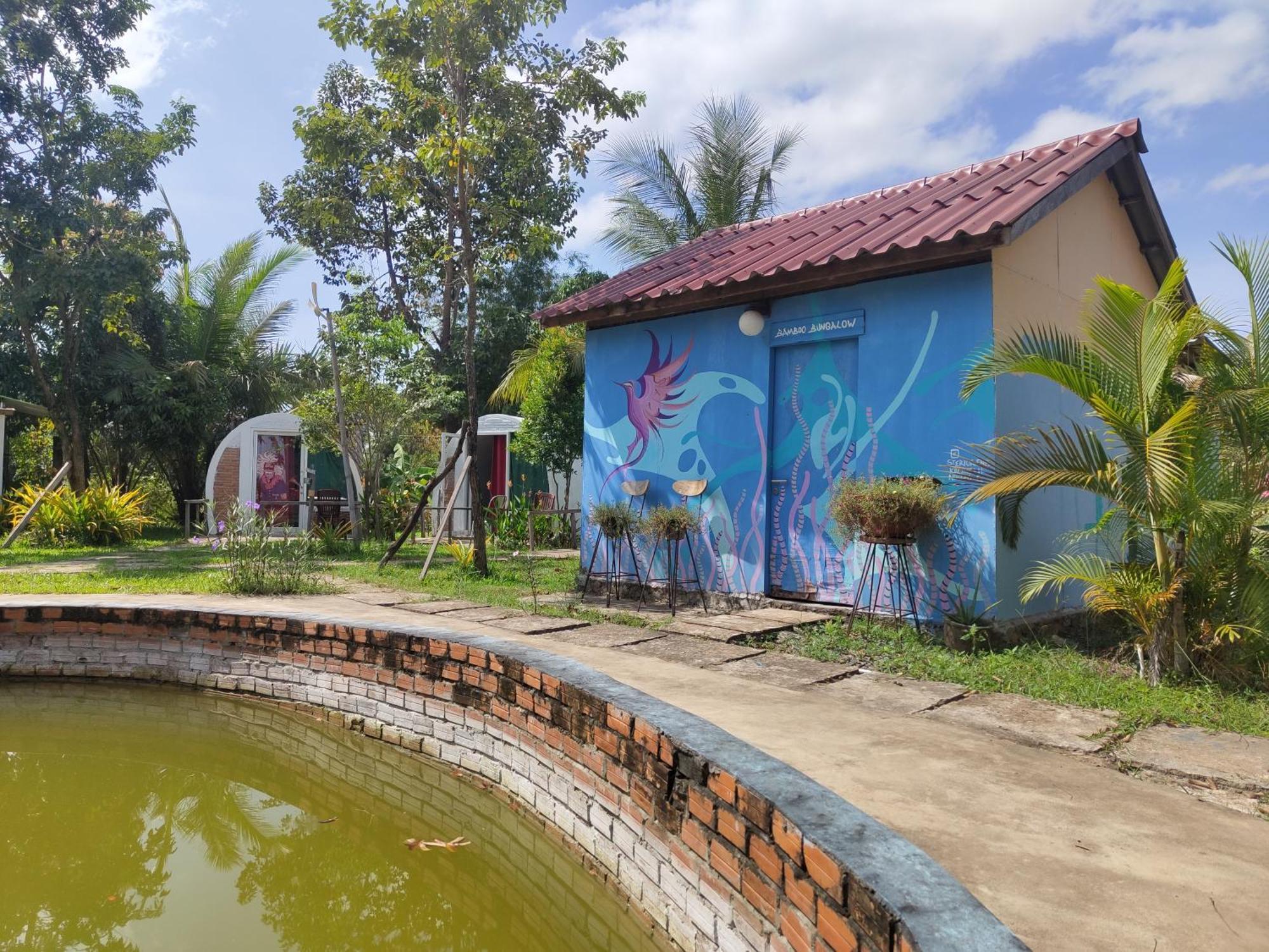 The Bear Bungalow Kampot Extérieur photo