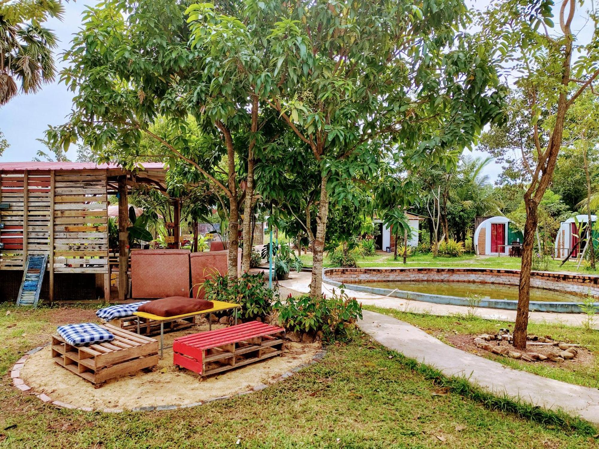 The Bear Bungalow Kampot Extérieur photo